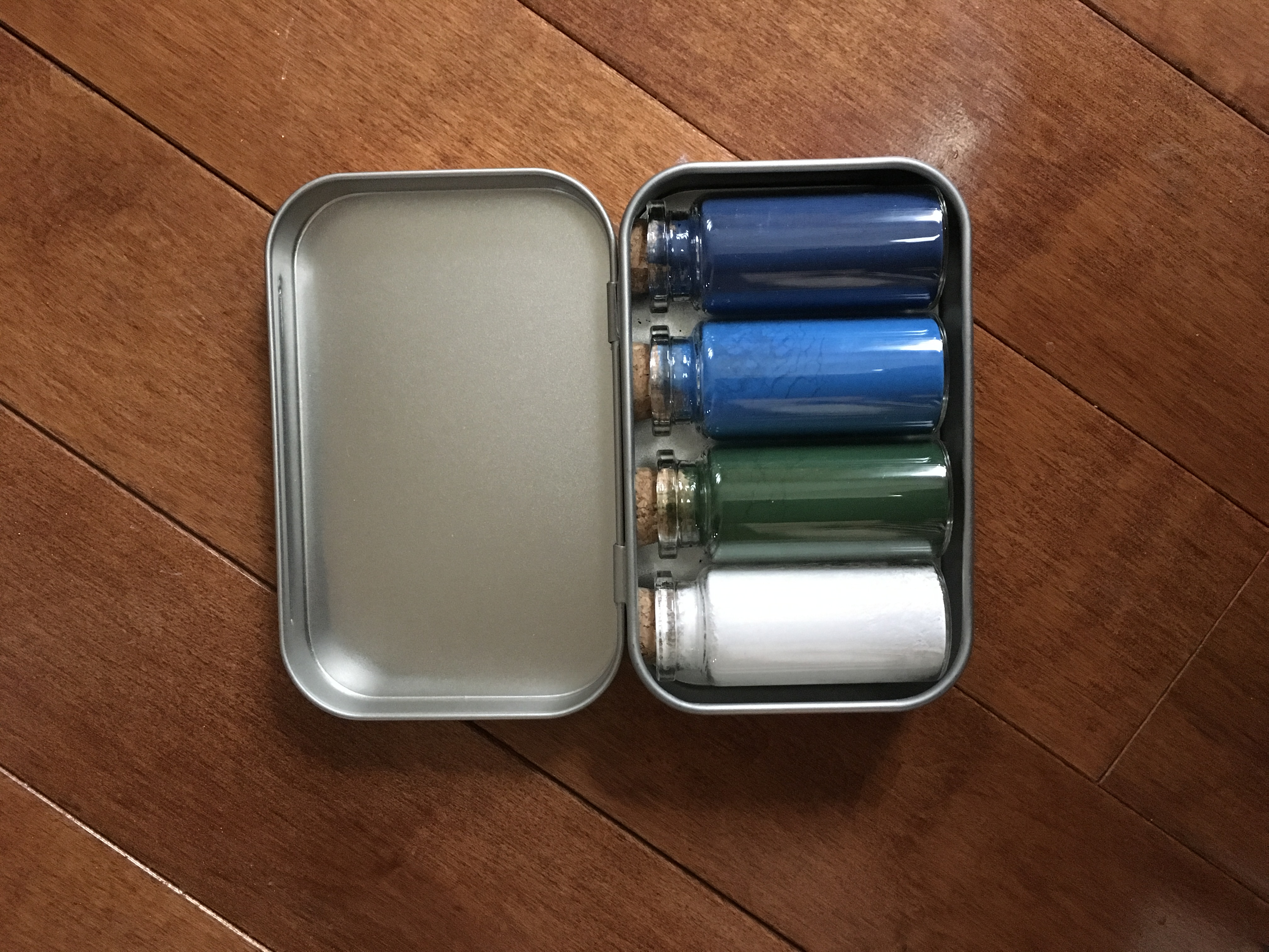 Set of Four Cold Color Pigment