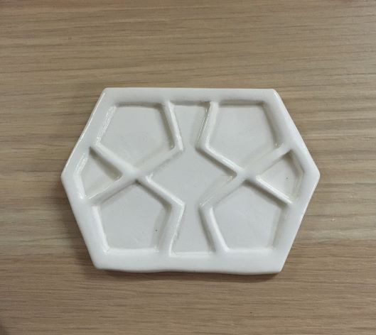 Ceramic Handmade Watercolor Artist Palette